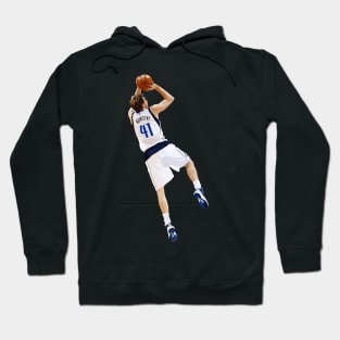 Dirk Nowitzki of the Dallas Mavericks Hoodie